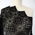Black Crochet 90% Cotton 10% Poly *Remnant 2.2m Was $100.98 Now $85